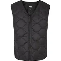 Urban Classics Bodywarmer zwart