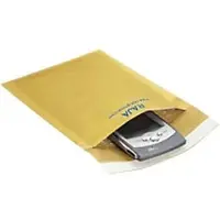 RAJA Luchtkussenenveloppen Bruin Zonder Venster 350 (B) x 470 (H) mm Tabsluiting Gerecycled 95% 100 Stuks