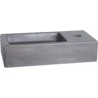 Differnz Fontein Hura L Beton 40x22x9 Cm Grijs