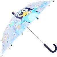 Bluey Rainy Days Paraplu - Blauw - Bluey & Bingo