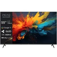 PEAQ 400654 - Ultra Hd 4k Qled-tv 55 Inch 2025