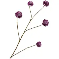 Buitengewoon Boet Dahlia lavender 90 cm kunstbloem