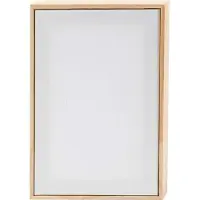Creativ Company Gespannen Canvas Met Lijst 15,8 x 23,8 cm 280 gr Wit