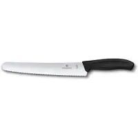 Victorinox Swissclassic bakkersmes - 22cm - zwart