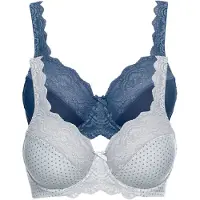 Bonprix Beugel bh met sierlijk kant (set van 2) maat 85