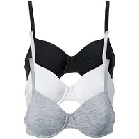 Bonprix Niet-gevulde T-shirt-bh (set van 3) 90