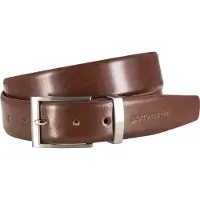 Pierre Cardin Leren riem met metalen lus