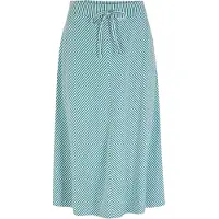 Bonprix Jersey rok met strepen, knielang 46/48 (L)