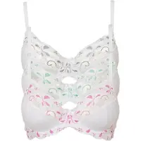 Bonprix Beugel bh met fijne kant (set van 3) maat 100