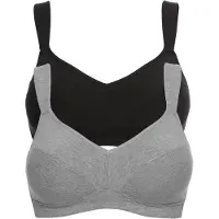 Bonprix Bh zonder beugels met biologisch katoen (set van 2) maat 90