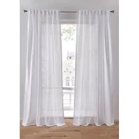 Bonprix Gordijn met structuur (2 stuks) maat H/B: 145/135 cm