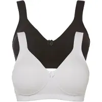 Bonprix Minimizer T-shirt bh zonder beugels met biologisch katoen (set van 2) 100