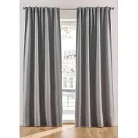 Bonprix Verduisterend gordijn met lichte structuur (2 stuks) maat H/B: 225/130 cm
