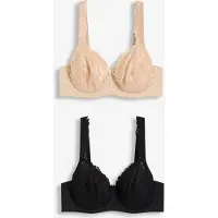 Bonprix Beugel bh met sierlijk kant (set van 2) maat 95