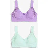 Bonprix T-shirt bh zonder beugels, met katoen (set van 2) maat 90