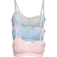 Bonprix Voedings bh zonder beugels (set van 3) met biologisch katoen maat 95