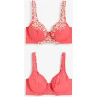 Bonprix Beugel bh met sierlijk kant (set van 2) maat 95