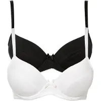 Bonprix Push up bh met beugels en biologisch katoen (set van 2) maat 95