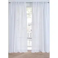 Bonprix Gordijn in linnenlook normaal en extra breed (set van 1) H/B: 175/130 cm