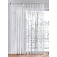 Bonprix Transparant gordijn van jacquard (1 stuk) h/b: 175/450 cm