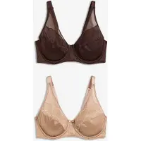 Bonprix Beugel bh met glanzend effect (set van 2) maat 80