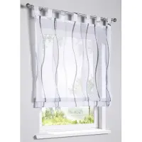 Bonprix Vouwgordijn met golvende print maat h/b: 140/100 cm