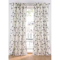 Bonprix Ondoorzichtig gordijn met print (1 stuk) maat h/b: 265/135 cm