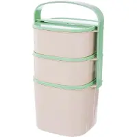 Orion Foodline - Lunchbox met 3 lagen - Met draagbeugel - Multifunctioneel - Voor transport van maaltijden