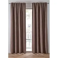 Bonprix Verduisterend gordijn met lichte structuur (2 stuks) H/B: 145/130 cm