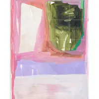 IXXI Soulful Symmetry, Henriette Visscher - 80 x 100 cm - Gratis ophangtool - Grote wanddecoratie en posters - Kleurrijk, Abstract, Abstract