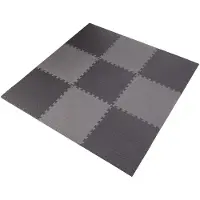 HMS Puzzelmat - Set van 9 - 12 mm - Donkergrijs
