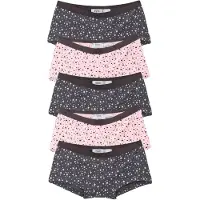Bonprix Meisjes hipster met katoen (set van 5) maat 152/158