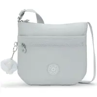 Kipling Schoudertas 'Arto' lichtgrijs