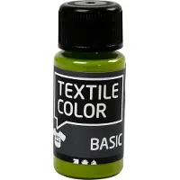 Creativ Company Textile color semi-dekkende textielverf - kiwi, 50ml