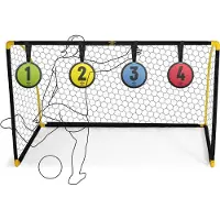 Umbro Voetbaldoelen - 4 Targets - ⌀ 21 CM - Train Nauwkeurigheid en Reactietijd - Groen/ Geel/ Blauw/ Rood