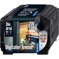 Kosmos Spy Labs Digital Safe - Bouw Je Eigen Digitale Kluis - Elektronisch Codeslot met Alarm en Spraakfunctie - Bewaar Geheime Documenten en Schatten - STEM Bouwset - Vanaf 8 Jaar