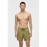 Arena Men's Pro-file Beach Boxer Logo Dark Olive-turquoise Maat: XXL | Zwembroeken Outlet | Heren | Groen