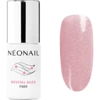 NEONAIL UV Nagellack Revital Base Fiber Nagellak base- en topcoat 7 ml Blinking Cover Pink