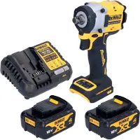 DeWalt DCF 921 NT accu-slagmoersleutel 18 V 400 Nm 1/2" borstelloos + TSTAK - zonder accu, zonder oplader