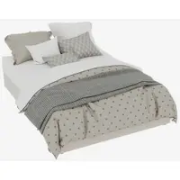 MODFU Uitschuifbed zonder matras, 90x200 cm, multifunctioneel bed met planken, uitschuifbaar bed met 2 lades en een lattenbodem, bed voor jongeren met USB- en Type-C poorten, grijs
