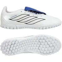 Adidas Predator Club Fold-over Tongue TF Icon Takeover - Wit/Zilver/Blauw Kids