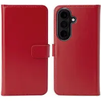 Selencia Echt Leren Bookcase voor de Samsung Galaxy S26 Plus - Rood
