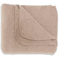Engel - Erwachsenen-Decke mit Muschelkante - Deken 150 x 180 cm, beige/bruin
