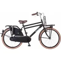 POPAL Daily Dutch Basic Season - Jongensfiets - 24 inch - Mat Zwart