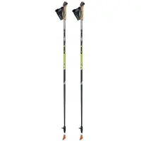 Gabel X-5 Nordic Walking Stokken Zwart/Geel 100 cm