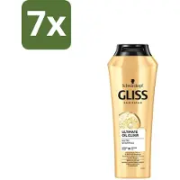 Gliss kur – Shampoo – Ultimate Oil Elixir – 250 ml - Bulkverpakking - 7 stuks