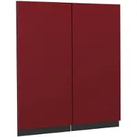 Vicco R-Line Keukenfront – 59.2 x 59 cm meubelfront voor de hangkast Rood