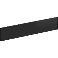 Vicco R-Line Keukenfront – 59.6 x 11.2 cm meubelfront voor de ovenombouwkast Zwart hoogglans