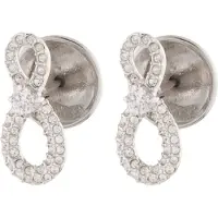 Swarovski Oorbellen zilver / transparant