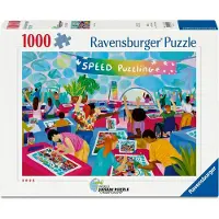 Ravensburger puzzel snel puzzelen 1000 stukjes